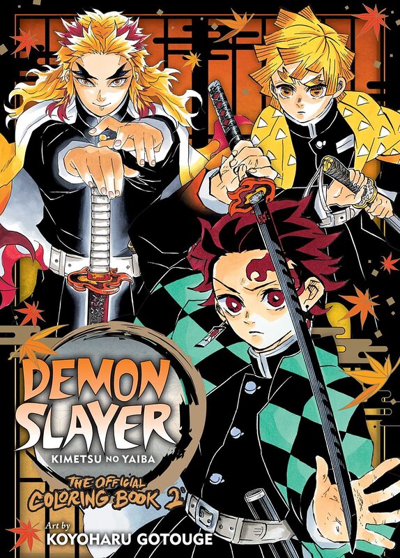 Kimetsu no Yaiba: The Official Coloring Book