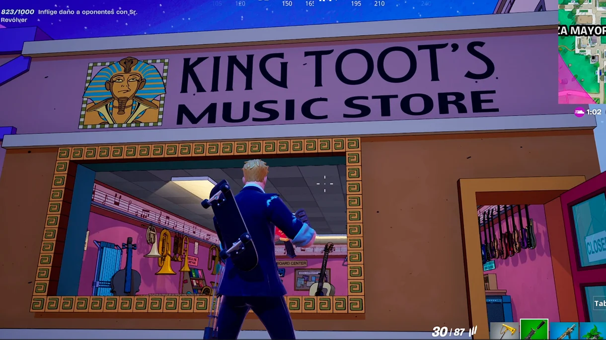 Fortnite Los Simpson