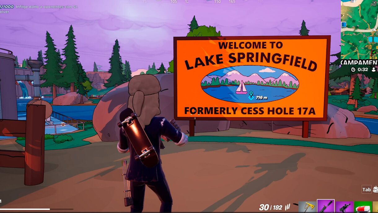 Fortnite Los Simpson