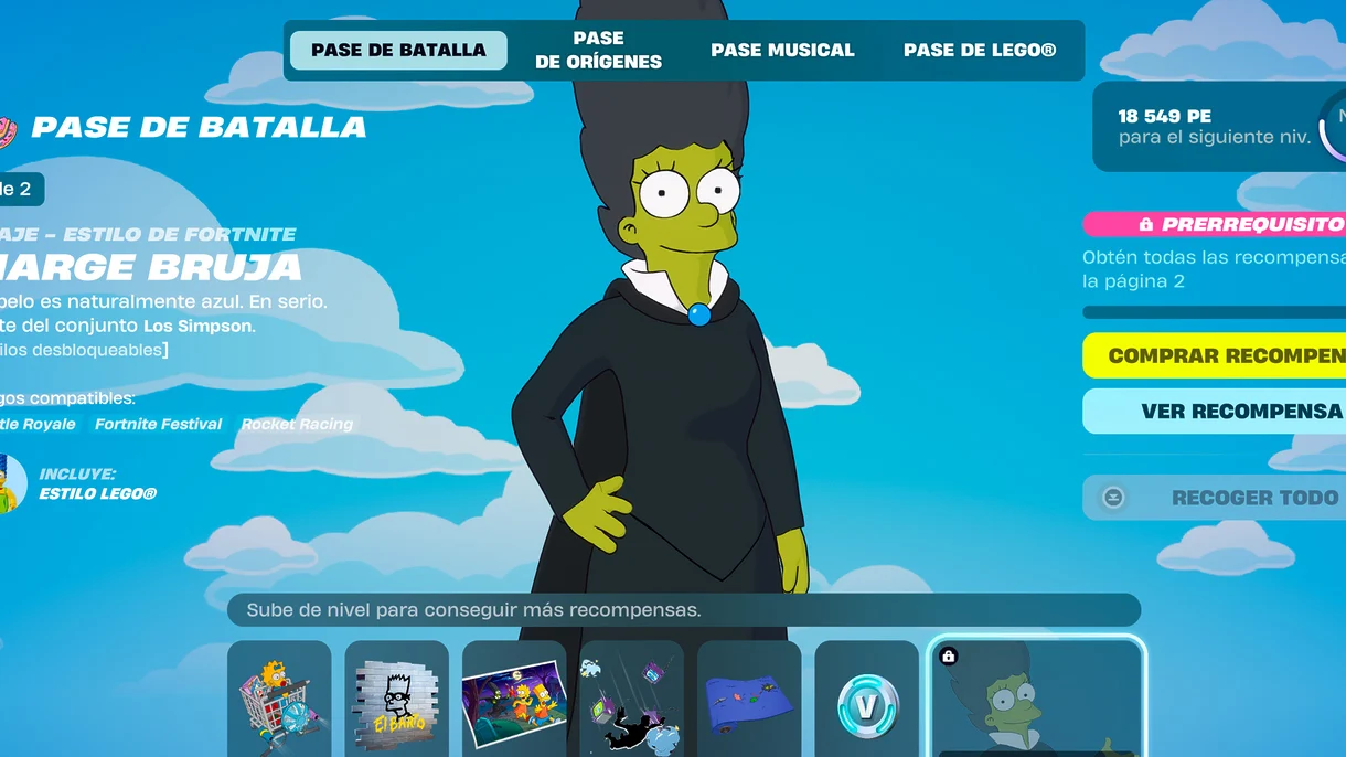 Fortnite Los Simpson