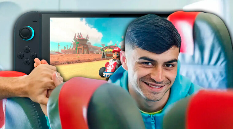 Imagen de Ni Fortnite ni Call of Duty: Pedri ya no ve series en los vuelos del Barça por culpa de este juego de Nintendo