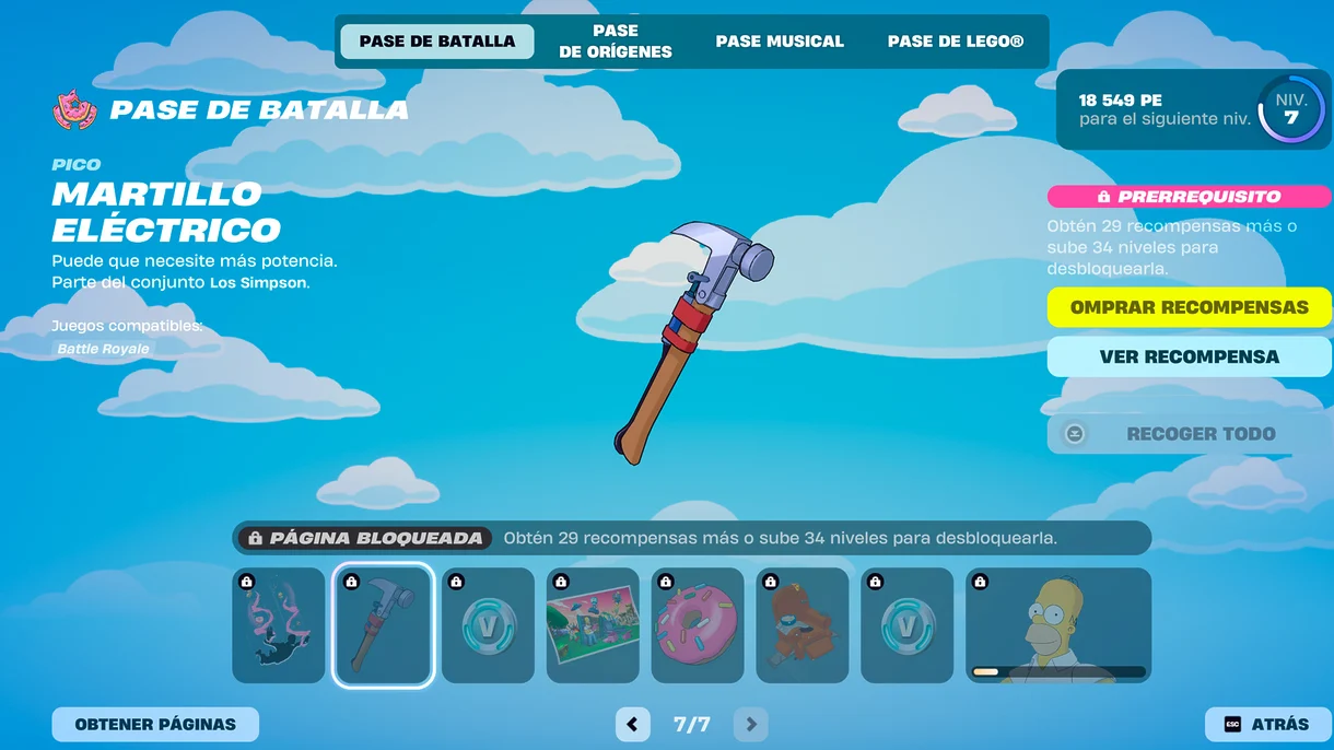 Fortnite Los Simpson