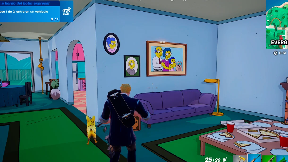 Fortnite Los Simpson