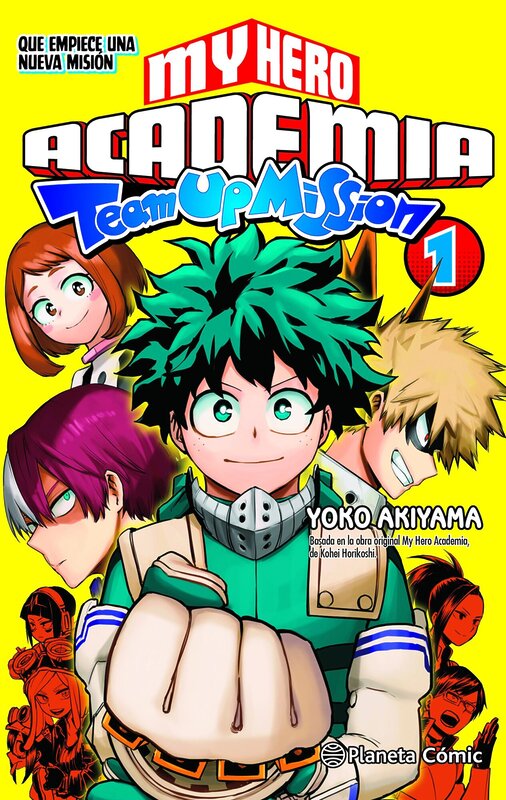 my hero academia team up mission