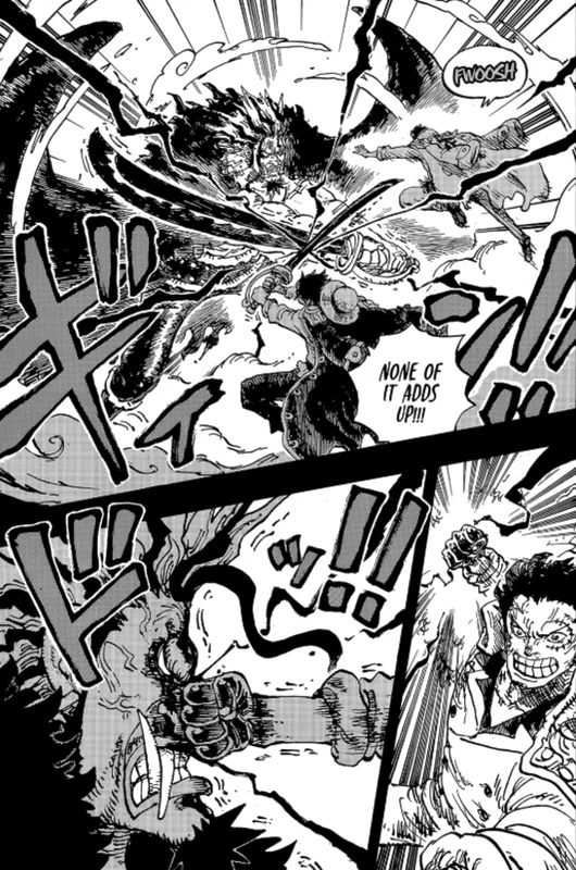 Viñeta filtrada del capítulo 1165 de One Piece