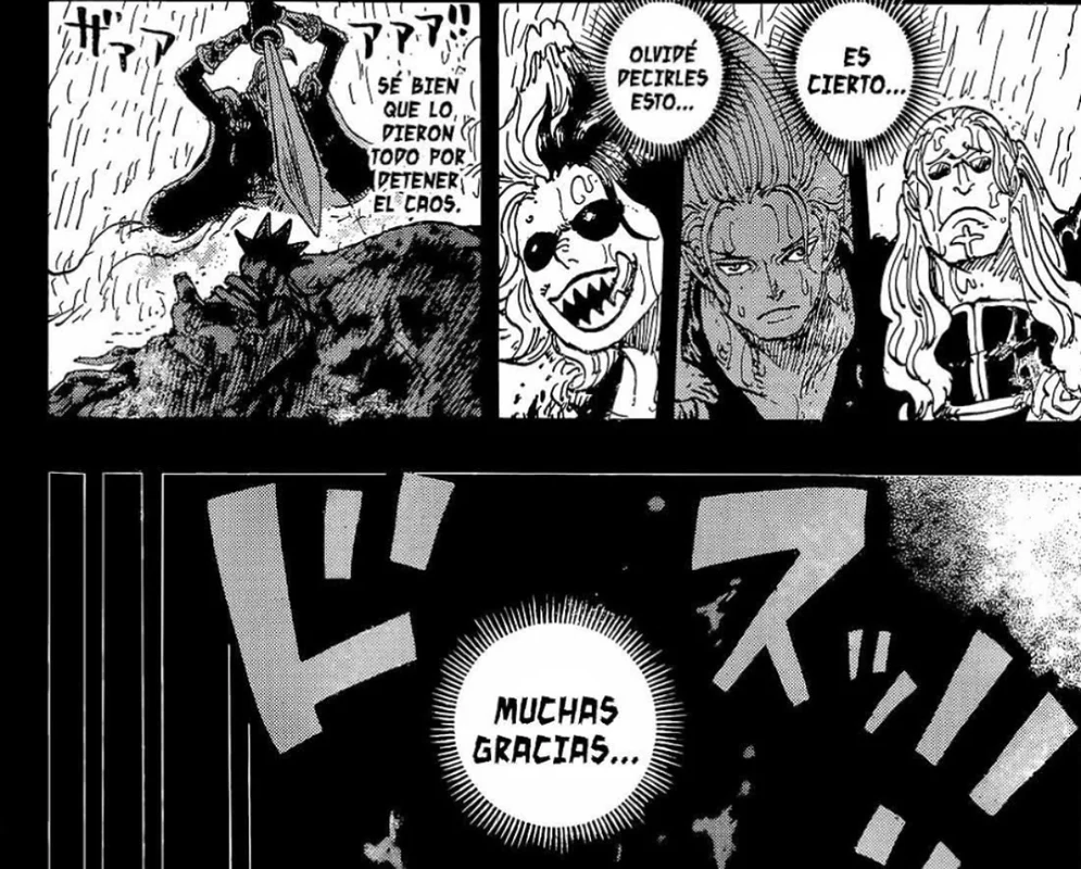 Viñeta filtrada del capítulo 1166 de One Piece