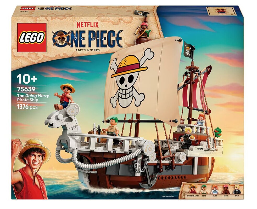 One Piece live-action LEGO Going Merry