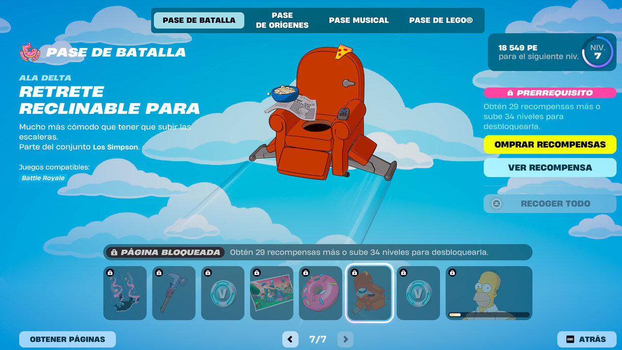 Fortnite Los Simpson