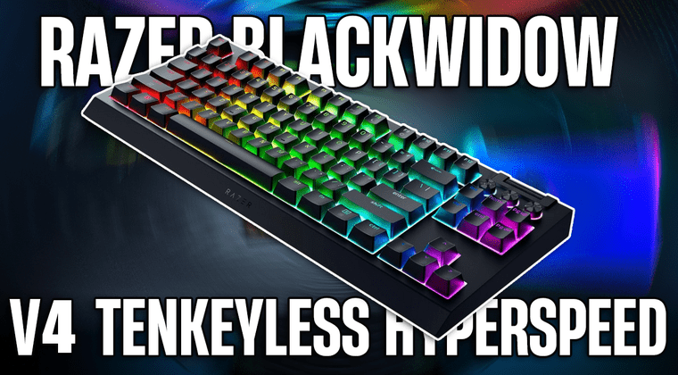 Imagen de Review Razer Blackwidow v4 Tenkeyless Hyperspeed – El teclado perfecto para jugadores de alto nivel