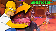 Imagen de Fortnite: cómo liberar a los perros del despacho del Sr. Burns en el mapa de Los Simpson