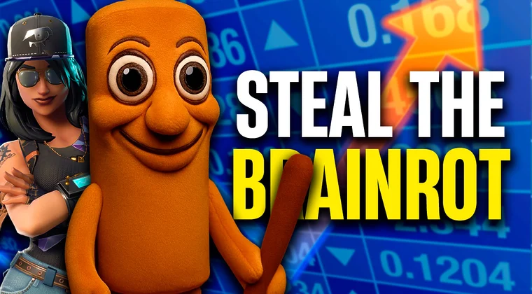 Imagen de ¿Qué es Steal the Brainrot? El modo de Fortnite creado por fans que ya ha superado al battle royale de Los Simpson