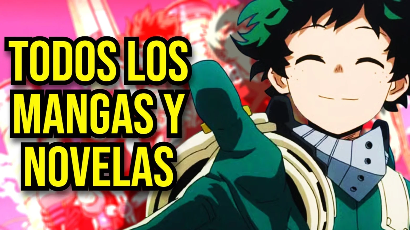 todos los mangas y novelas my hero academia (1)