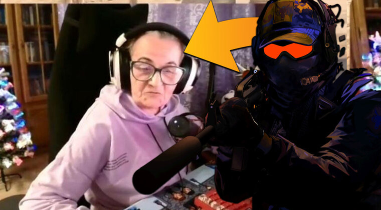 Imagen de La abuela de 76 años que es streamer y que encima es mejor que tú y yo jugando a Counter-Strike 2