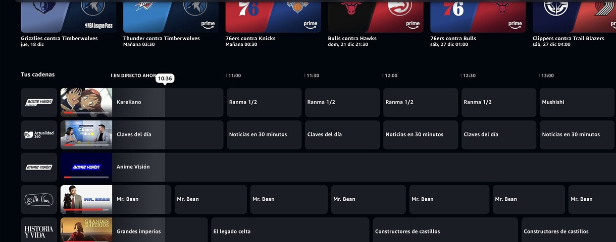 actualidad 360 canal gratuito amazon 