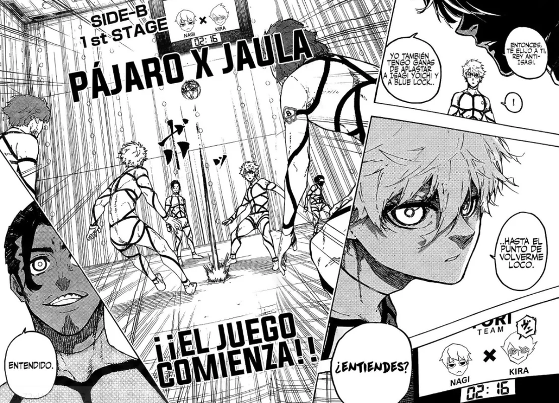 Viñeta filtrada de la segunda parte del capítulo 327 de Blue Lock