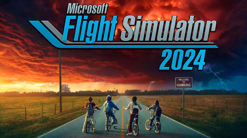 El crossover más inesperado del año: Stranger Things x Microsoft Flight Simulator 2024 es real