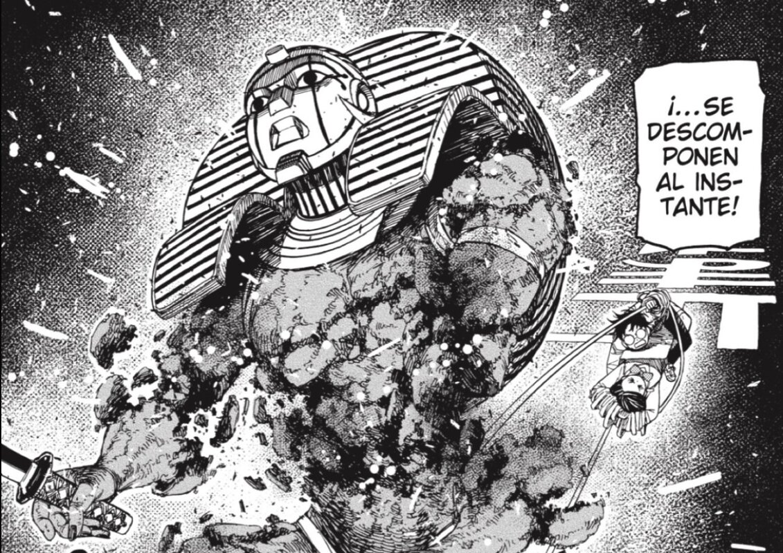 Viñeta del capítulo 218 de Dandadan