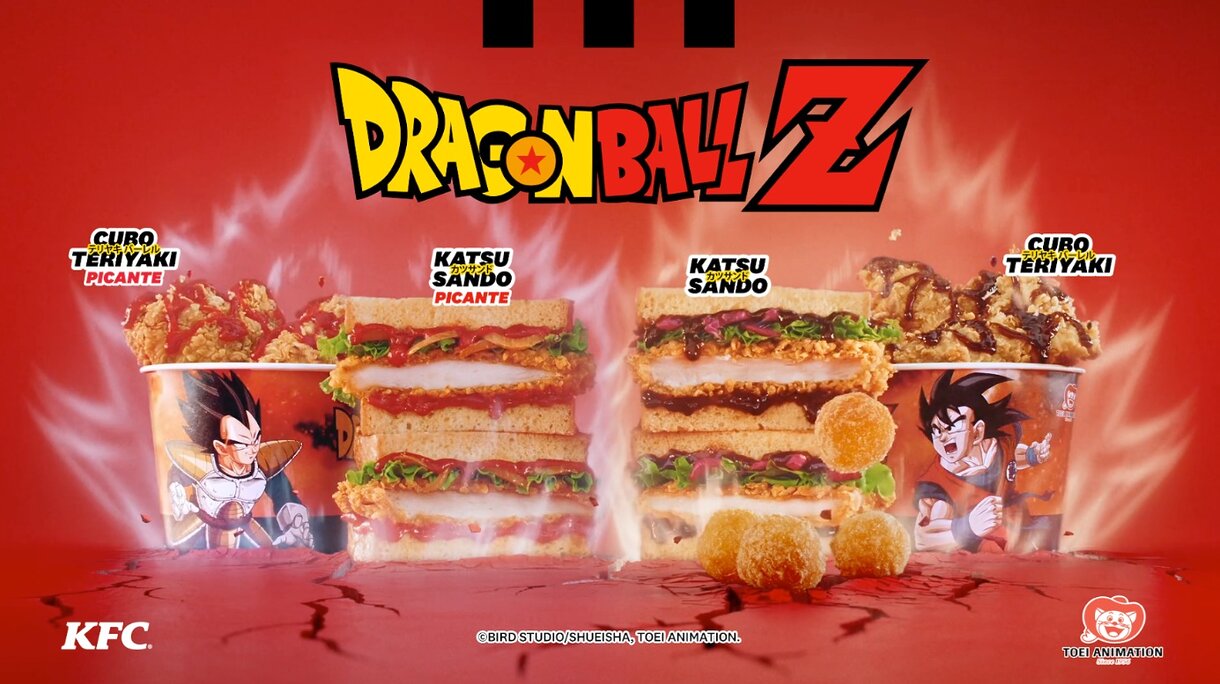 Dragon Ball Z y KFC