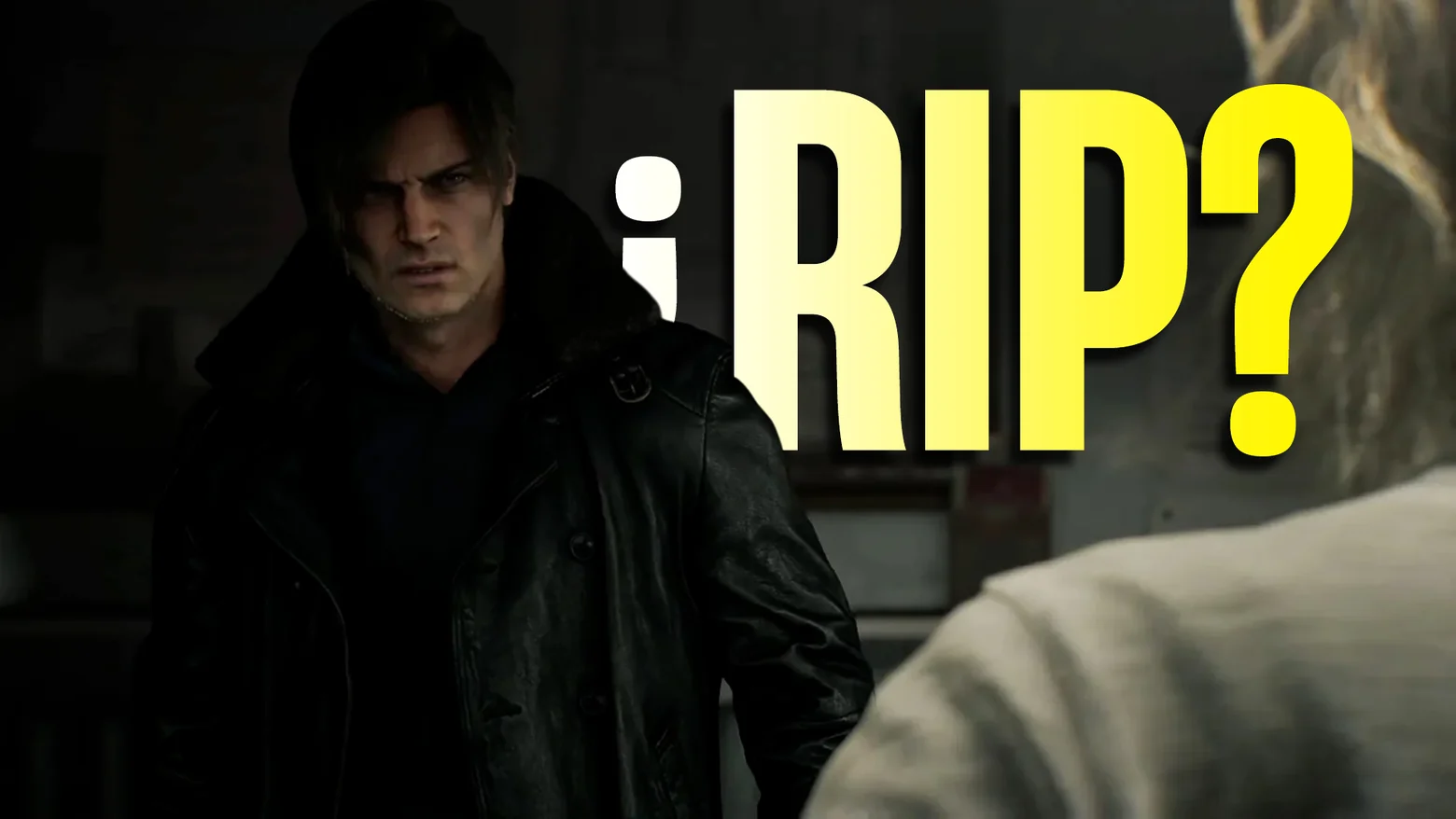 muere leon en resident evil requiem