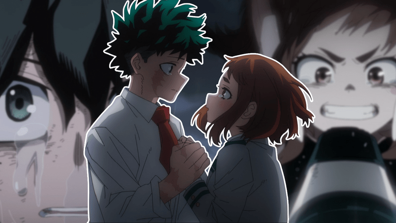 My Hero Academia Deku Ochaco Uraraka