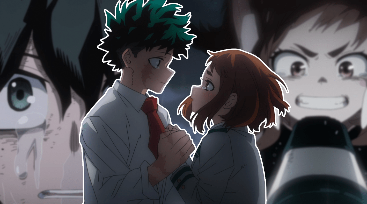 My Hero Academia Deku Ochaco Uraraka