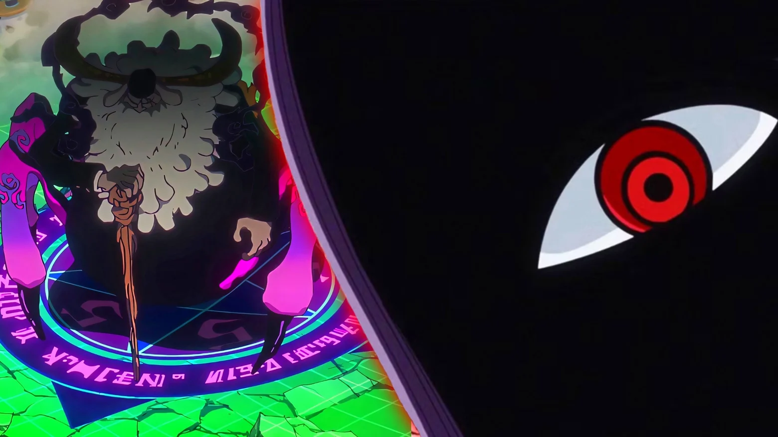 Imu y Saturn en One Piece