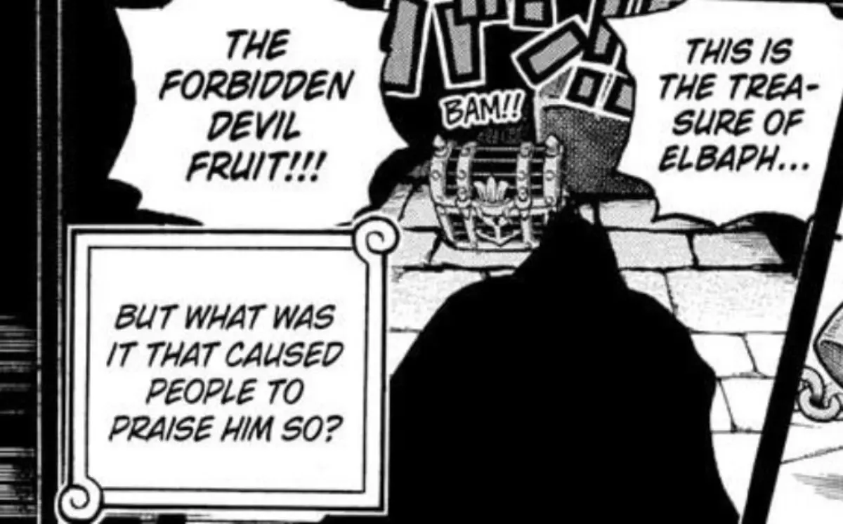 one piece ragnir Sala del tesoro de Elbaph
