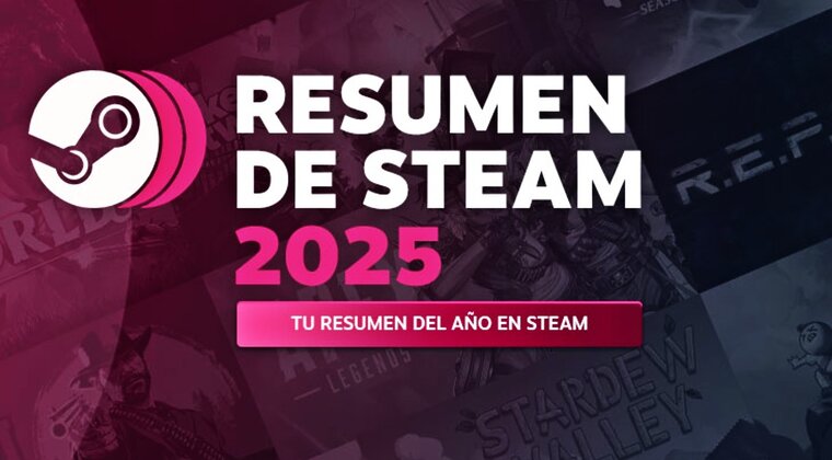 Imagen de Steam Replay 2025 ya está disponible para ver tus juegos más jugados del año y un regalo