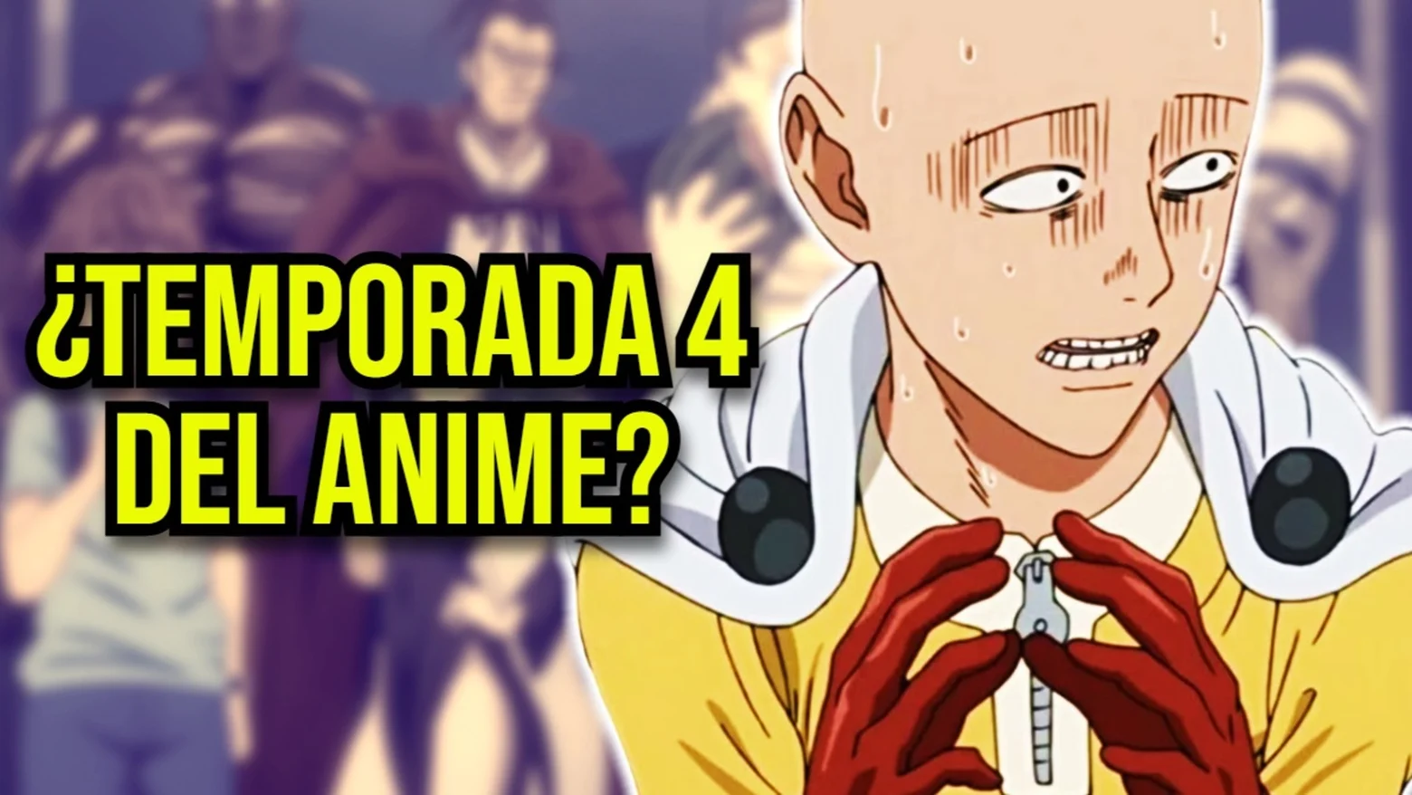 temporada 4 del anime one punch man