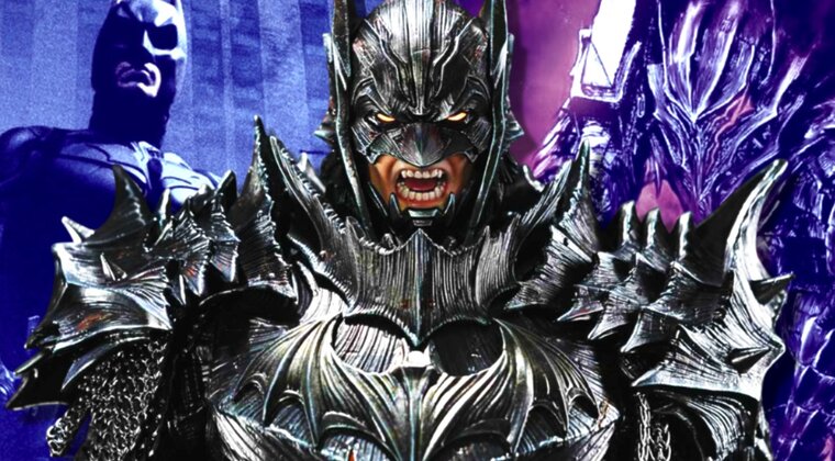 Imagen de Pesa casi 40kgs, vale 2.200 dólares y es una de las figuras más locas de la historia: Berserk y Batman se unen en una pieza única