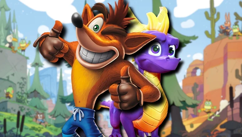 Crash Bandicoot, Spyro