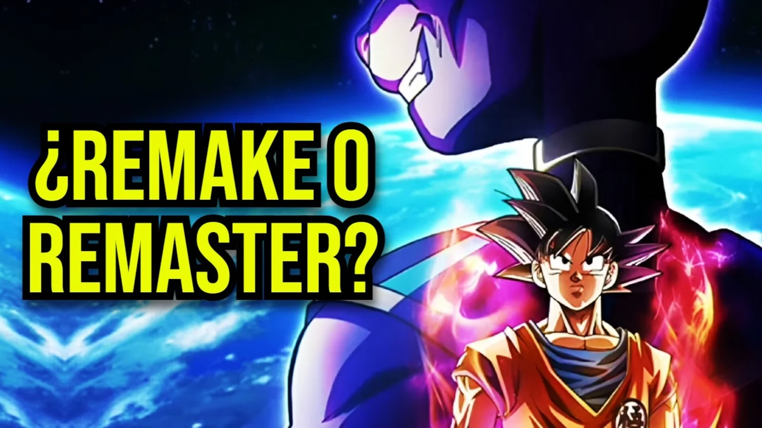 dragon ball super beerus remake o remaster