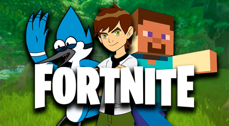 Imagen de Filtración masiva de Fortnite: Ben 10, Minecraft y los otros 18 crossovers que saldrán este 2026