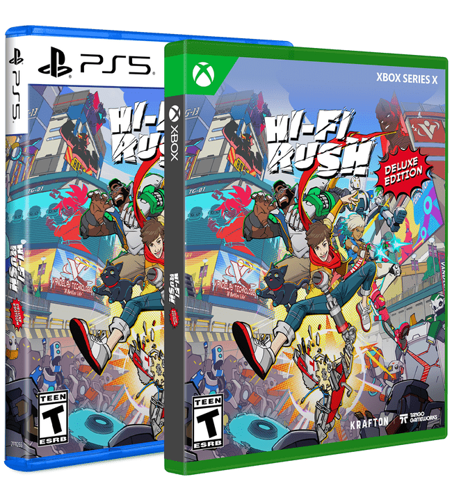 Después de dos años de espera, Hi-Fi Rush por fin tendrá edición física para PS5 y Xbox