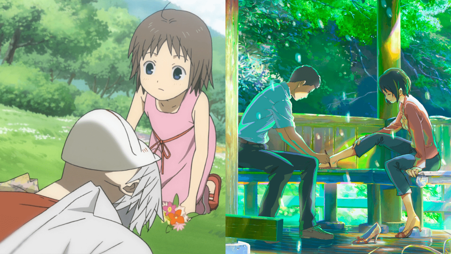 Hotarubi no Mori e El jardin de las palabras