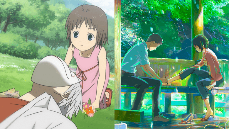 Hotarubi no Mori e El jardin de las palabras