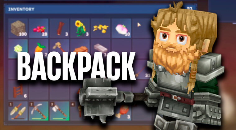 Imagen de Cómo conseguir la Backpack (mochila) en Hytale y aumentar tu inventario en el juego