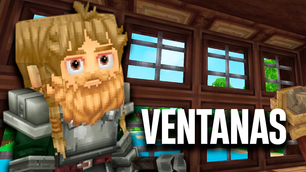 Un personaje de Hytale mirando a una ventana dentro del juego