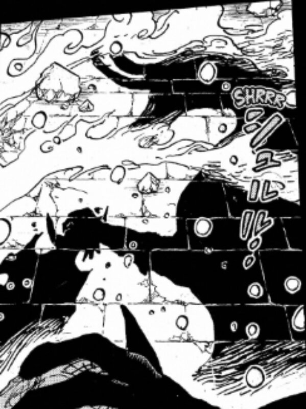 Loki usando su Fruta del Diablo