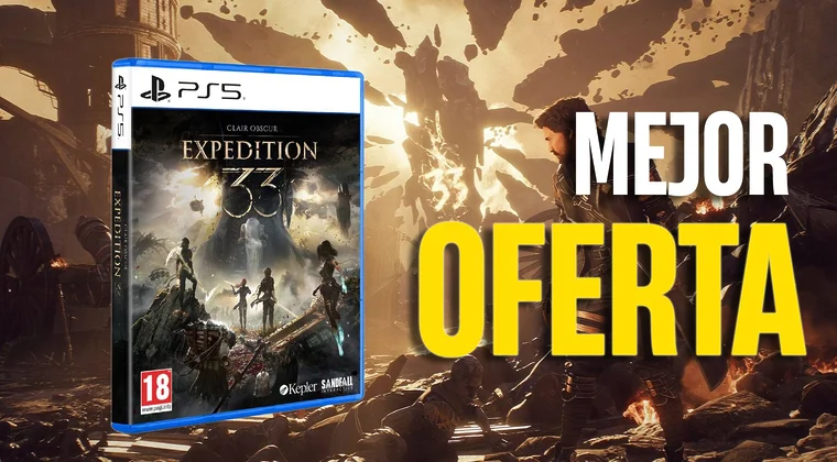 Imagen de Llévate Clair Obscur: Expedition 33 en físico para PS5 con un descuentazo, el número es la clave del precio...