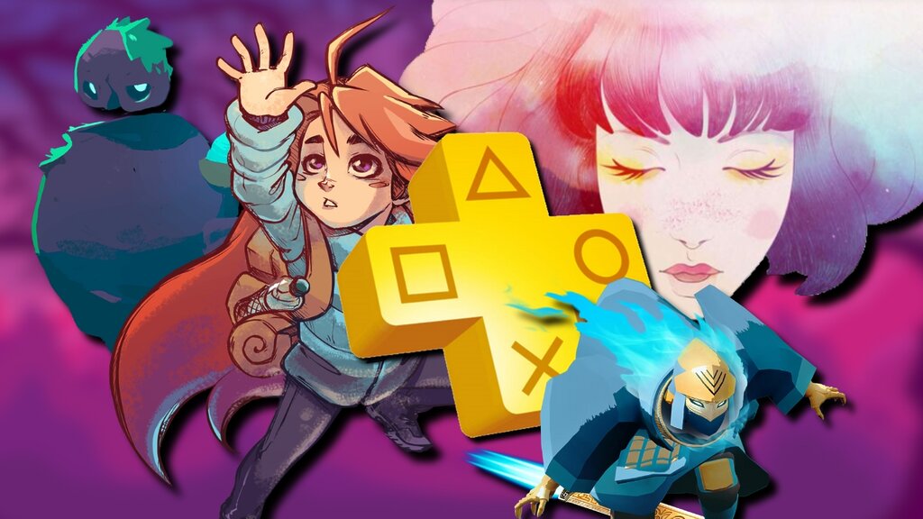 PS Plus, Celeste, Gris
