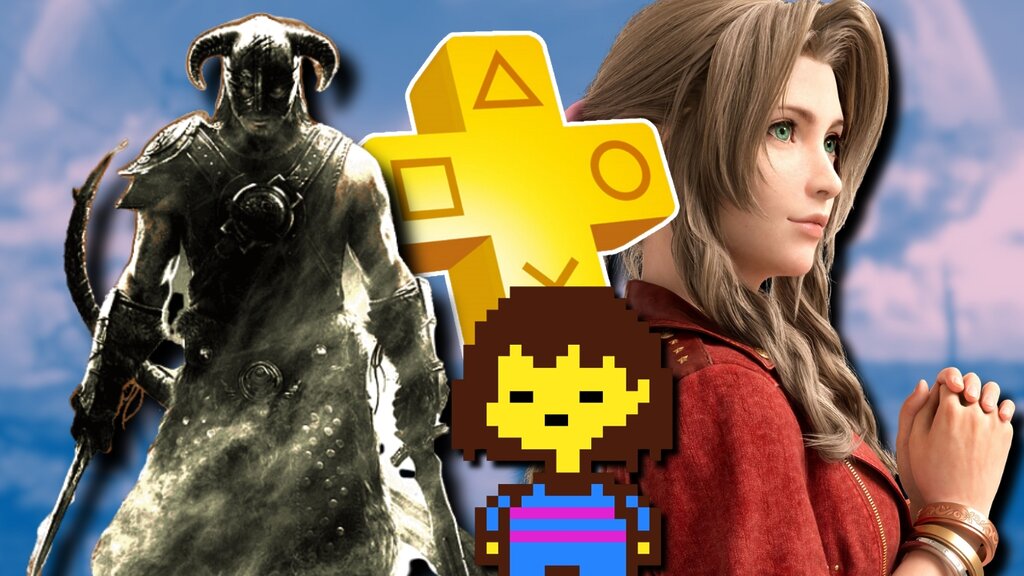 PS Plus, Skyrim, Undertale, Final Fantasy VII Remake