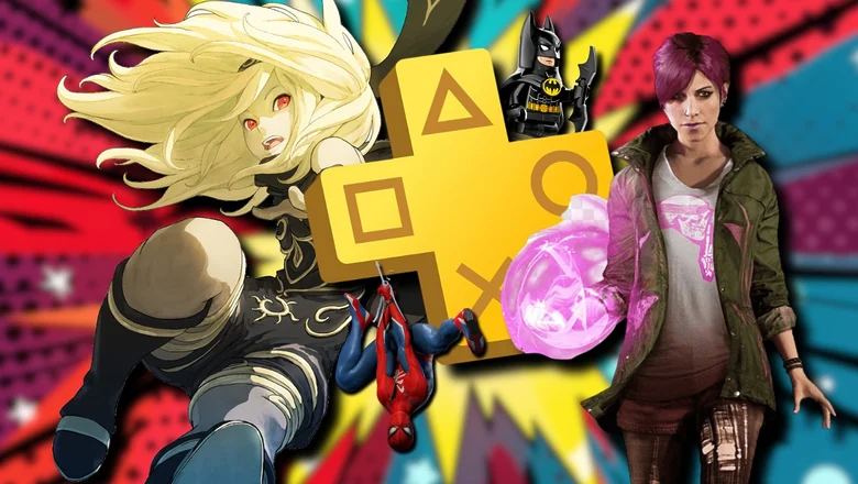 PS Plus, superhéroes, Gravity Rush 2, Spider-Man, Batman
