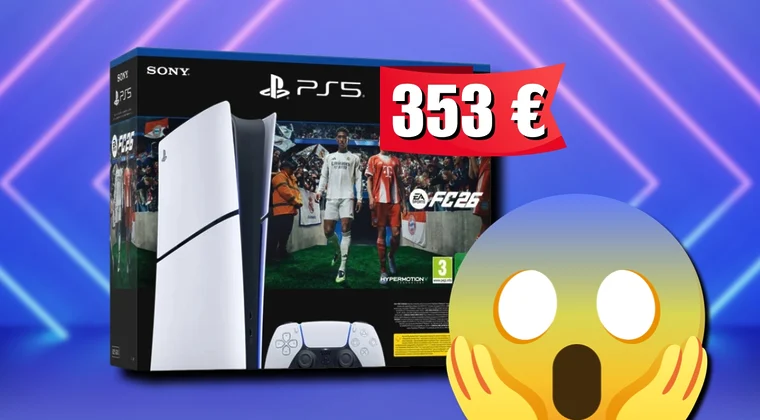Imagen de Oferta brutal por PS5 para empezar el año: 353 euros junto a EA Sports FC 26 utilizando este código en AliExpress