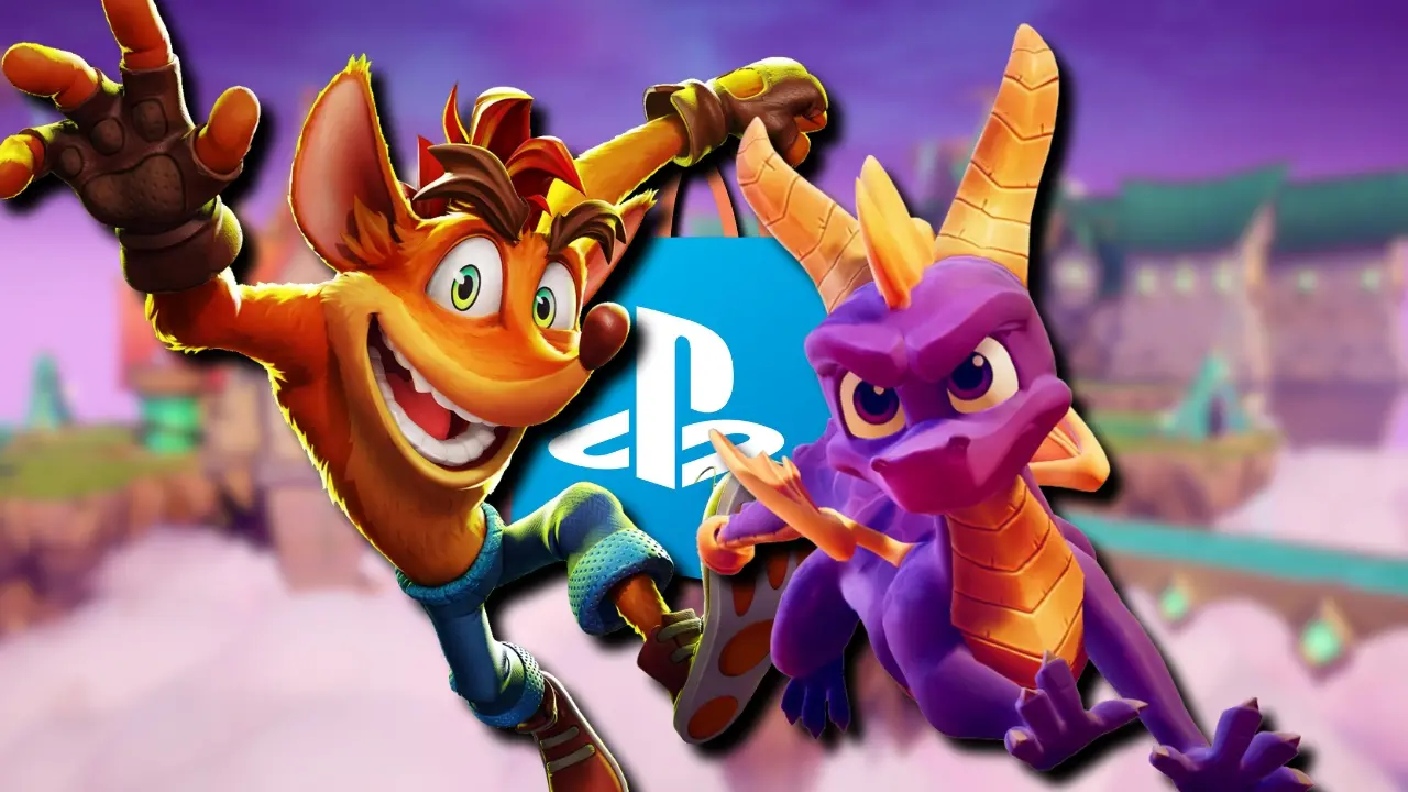 Spyro, Crash Bandicoot, PS Store