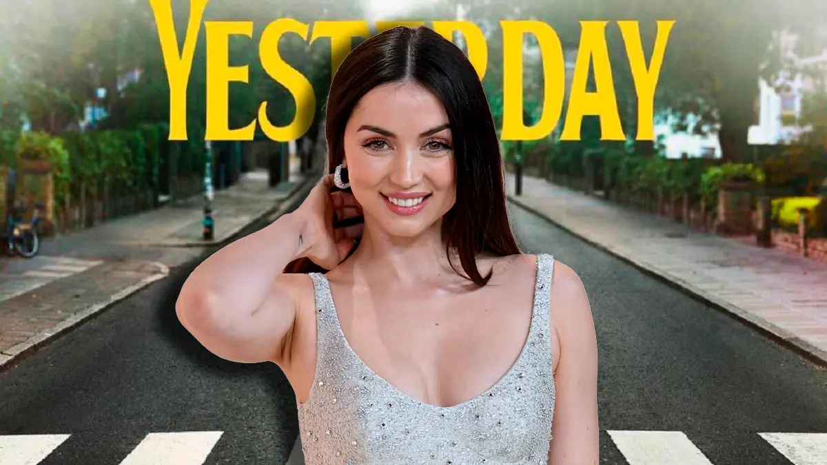 ana de armas yesterday