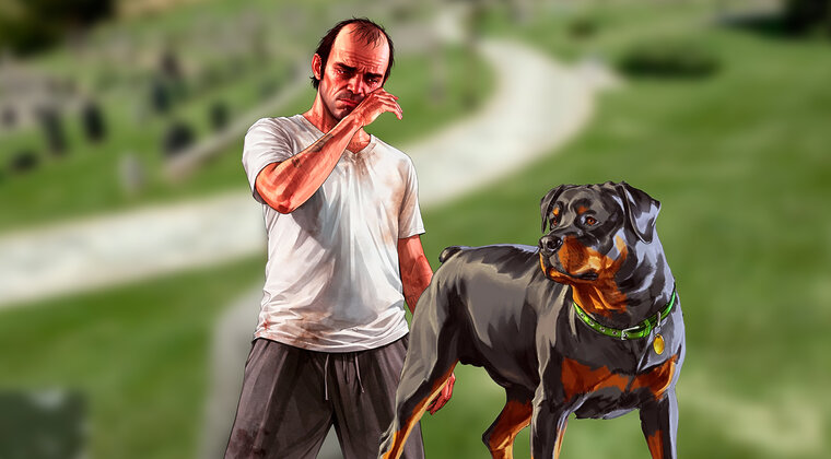 Imagen de Muchos aún desconocen el easter egg más emotivo y triste de GTA V protagonizado por un perro