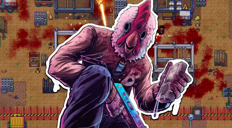Imagen de Si te gusta Hotline Miami, este nuevo juego GRATIS con cooperativo para 8 jugadores te va a enamorar