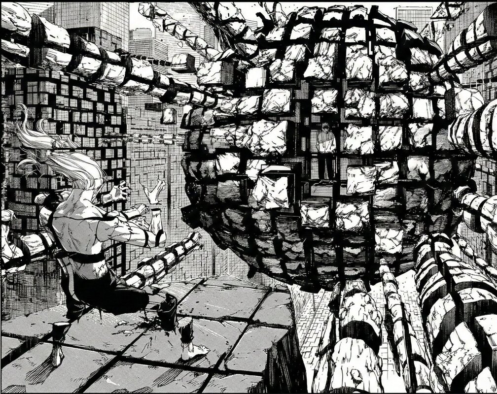 Viñeta del capítulo 22 d Jujutsu Kaisen Modulo