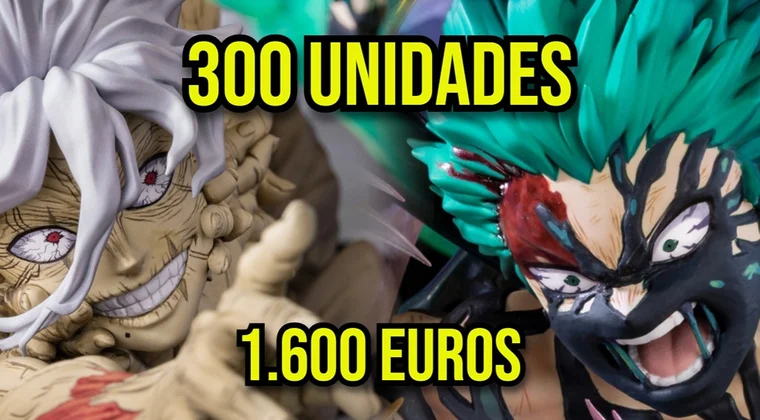 Imagen de La figura más espectacular de My Hero Academia: solo 300 unidades y un precio de 1.600 euros